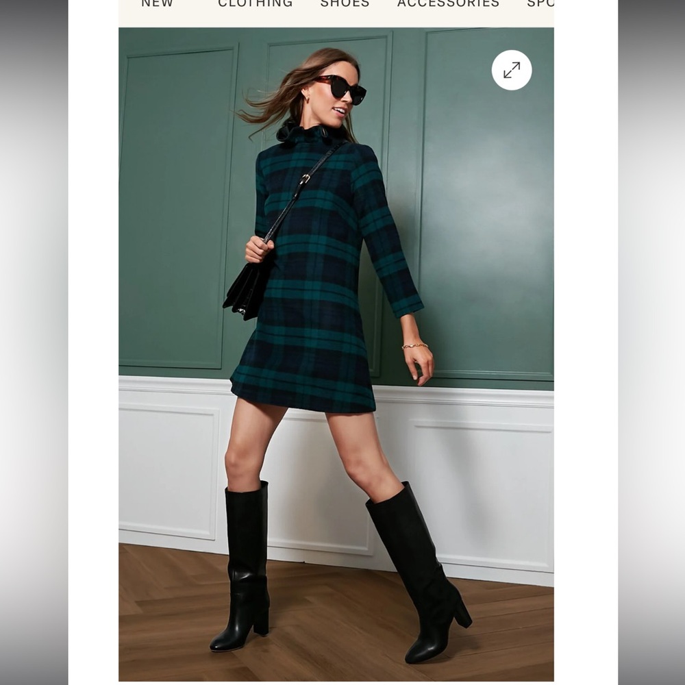 Tuckernuck Blackwatch Plaid Daphne Dress